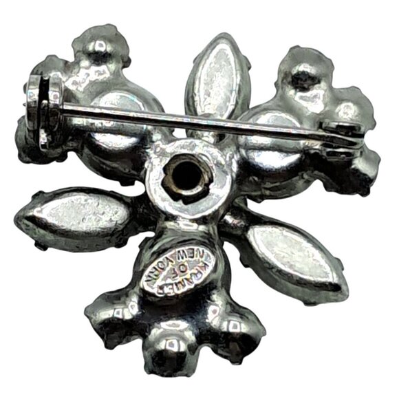 VIntage Rhinestone Brooch Lot of 8 Weiss Kramer Burt Cassell Costume Jewelry - Picture 16 of 16